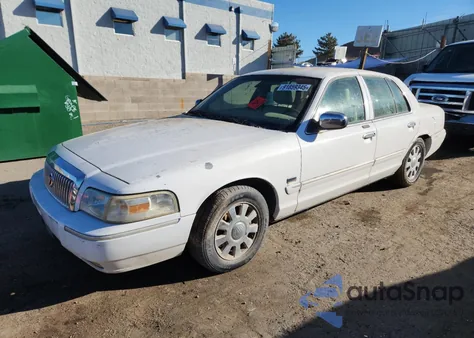 2007 Mercury Grand Marquis Ls from USA, damaged, VIN 2MEHM75V37X612935